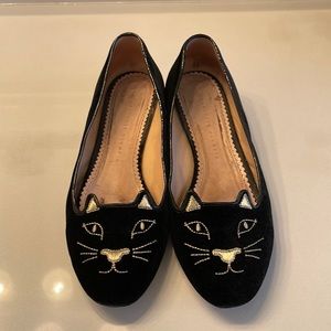 Charlotte Olympia Cat Flats